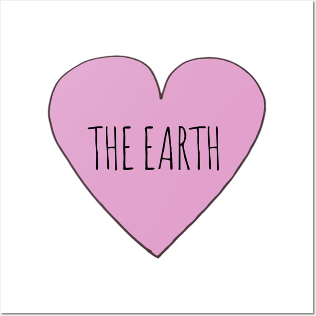 Earth Love Wall Art by wanungara